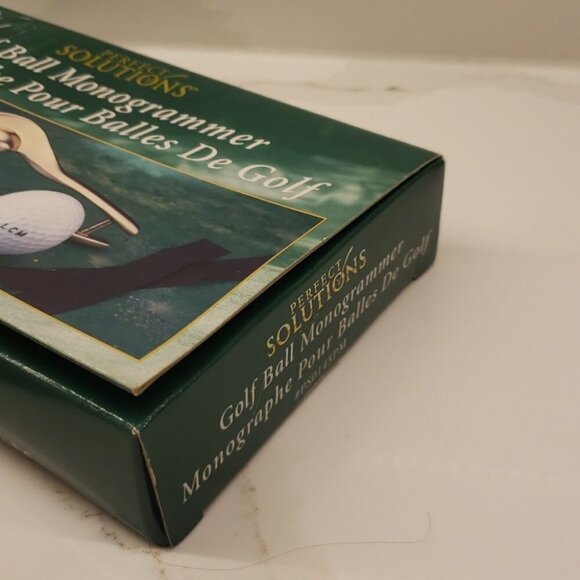 Perfect Solutions Golf Ball Monogrammer 8.5"x 4.5"x1.5" - Picture 5 of 9